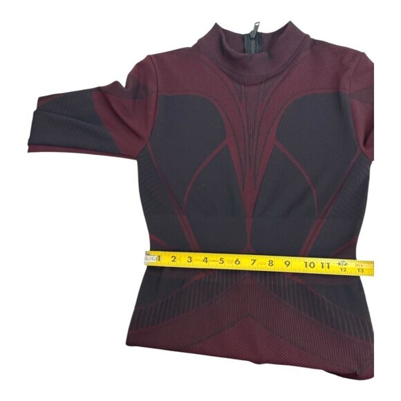 The Giving Movement Textured Geometric Dress Size L Sustainable Art to Wear Goth - Picture 11 of 12